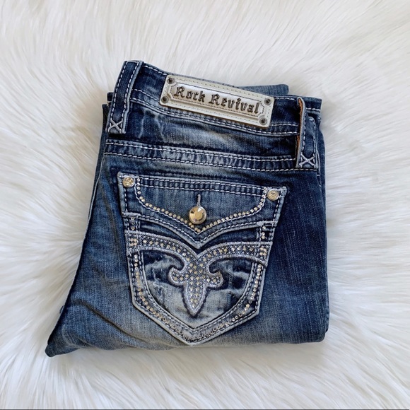 Rock Revival Denim - Rock Revival Greer Boot Cut Jeans